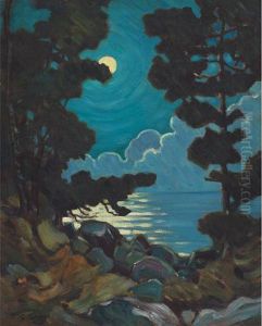 Simcoe Moonlight by Thomas Garland Greene