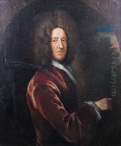 Portrait Of James Vernon (1646-1727) by John Greenhill