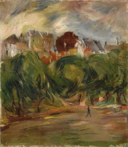 Stadtansicht. by Johannes Greferath