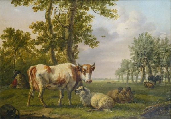 Vaches Au Pre - view 1