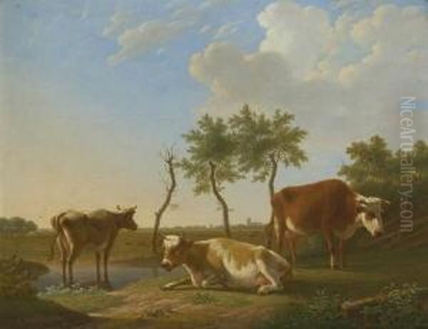 Kuhe In Hollandischer Landschaft. - view 1