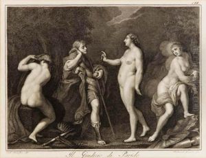 Da Disego Di C.bozzoliniil Giudizio Di Paride by Ferdinando Gregori