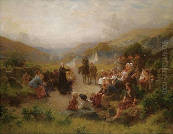 Dinah Morris Preaching In Stonyshire - view 1