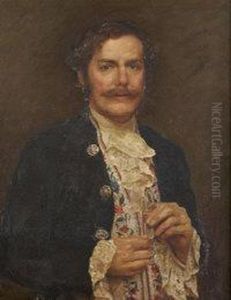 Portrait Of The Right Hon.sir Charles B.b. Mclaren Bart. M.p. by Edward John Gregory