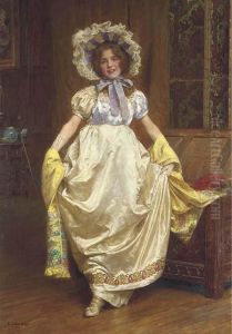 Rediviva: Great-grandmother's Wedding Dress by Edward John Gregory