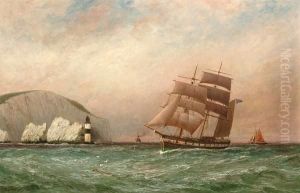 Off The Needles, Isle Of Wight by George Gregory