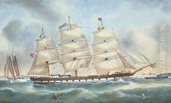 Ships In Port Phillip Bay - view 1
