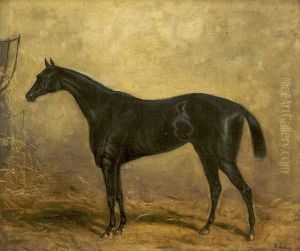 Horses In Stables, A Set Of Three by G. Greham