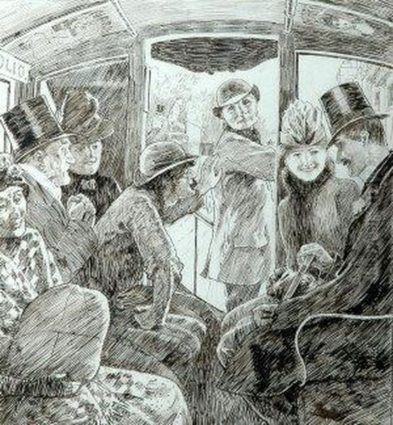 Inside A London Bus - view 1