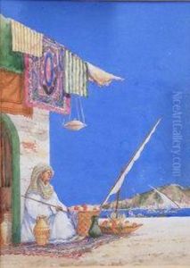 Fruit Seller by James Greig