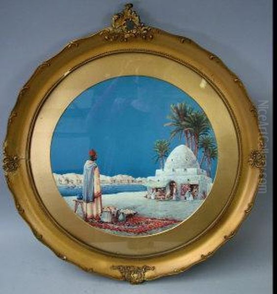 North African Fruitseller - view 1
