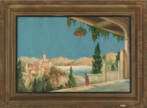 In The Pyrennes, Moonlight by James Greig