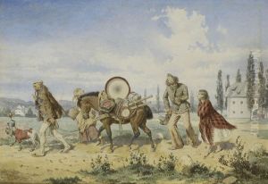 Fahrende Musikanten by Alois Greil