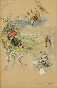 Ausflug Ins Grune by Otto Greiner
