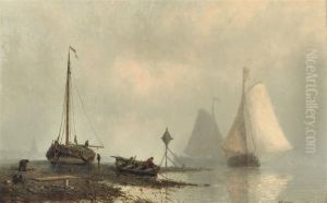 Vessels On A Calm River
