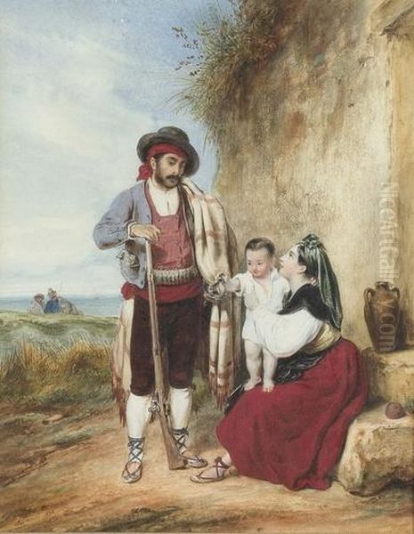 Brigant Bei Seiner Familie. - view 1