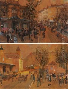 Veduta Di Parigi Veduta Di Parigi