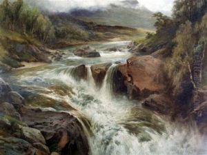 Highland Falls by Frank Gresley