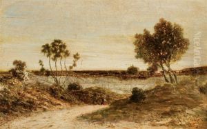 Paysage De Provence by Prosper Gresy