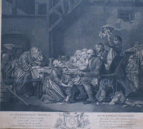 Le Divertissement Gracieux D'unefamille Villageoise - view 1