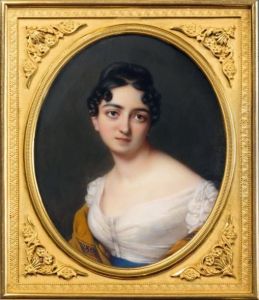Portrait De Mademoiselle by Henri Grevedon