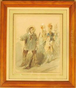 Les Elegantes Et Le Balayeur