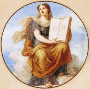 Allegoric Female Figure by Christian Griepenkerl
