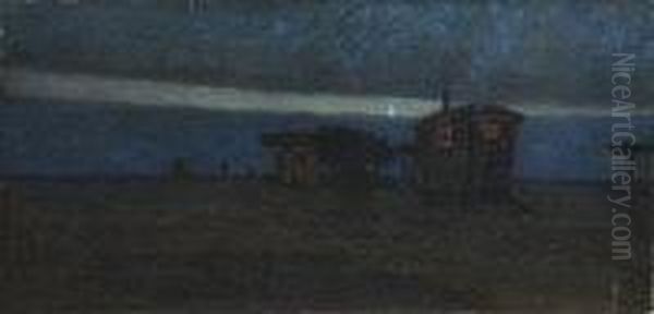 Caravans By Moonlight - view 1