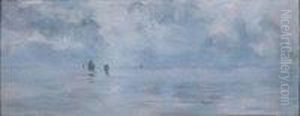 Fishing Fleet, Dawn by Louis Monro Grier