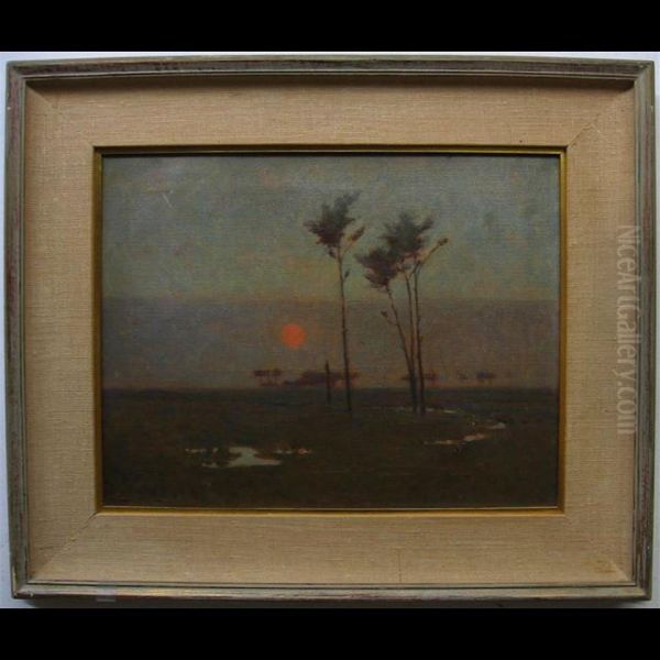Landscape At Dusk - view 1