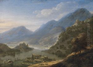Idealised Rhein River Landscape