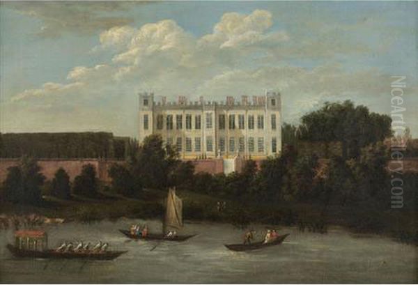 Syon House From The Thames - view 1