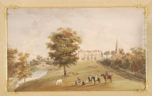 Ther Manor Seat Of Stoke Pogeys, Buckinghamshire
