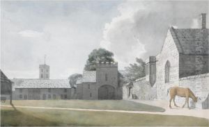 Ripley Hall, Yorkshire by Moses Griffiths