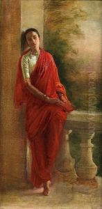Woman On A Balcony Woman On A Balcony