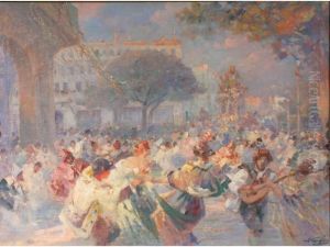 Le Carnaval De Nice by Gabriel Griffon