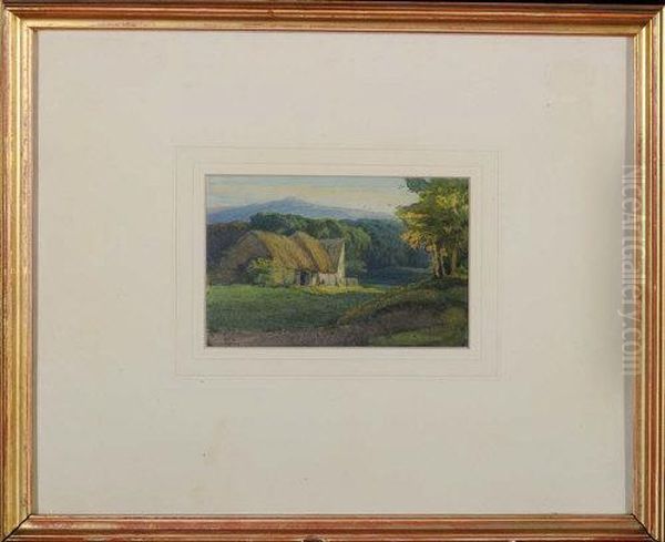 A Farm With Thatched Out Buildings - view 1
