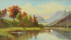 View Of The White Mountains