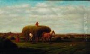 Haying In The White Mountains by Samuel W. Griggs