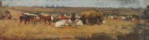 Targ La Rucar by Nicolae Grigorescu