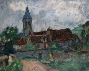 L'eglise Et Le Village De Maule by Roger Grillon