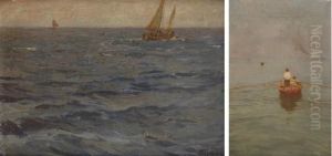 Rowing Back To Shoretrieste by Guido Grimani