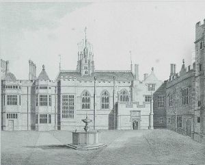 Cowdray, Sussex by Samuel Hieronymus Grimm