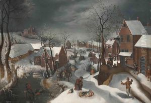 A Winter Landscape With The Massacre Of The Innocents