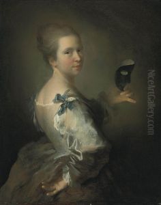 Portrait Of A Lady by Jean-Alexis Grimou