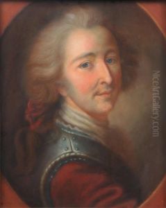 Portrait D'homme En Buste, De Trois-quart,en Armure.