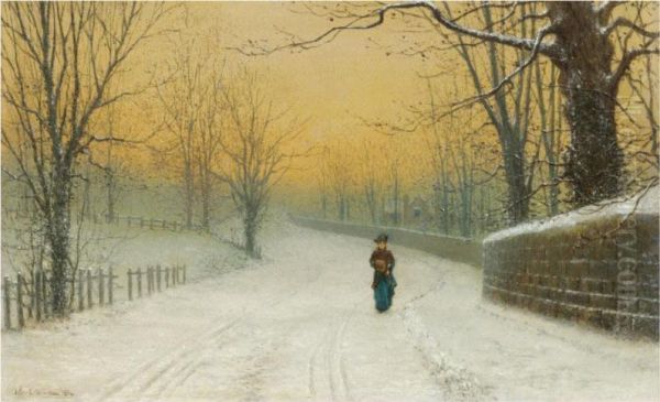 Winter At Stapleton Park, Pontefract - view 1