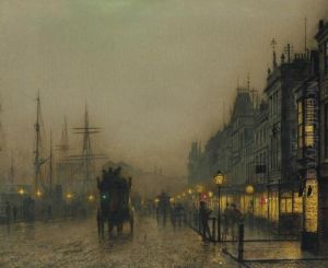 Reekie, Glasgow by John Atkinson Grimshaw