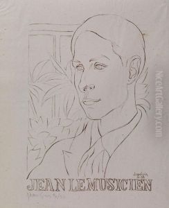 Jean Le Musicien by Juan Gris