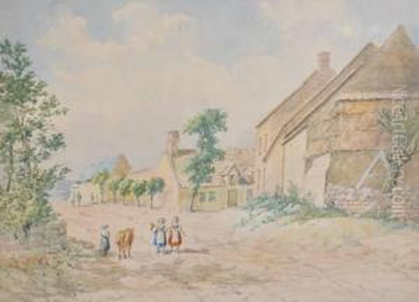 Continental Village Scene - view 1